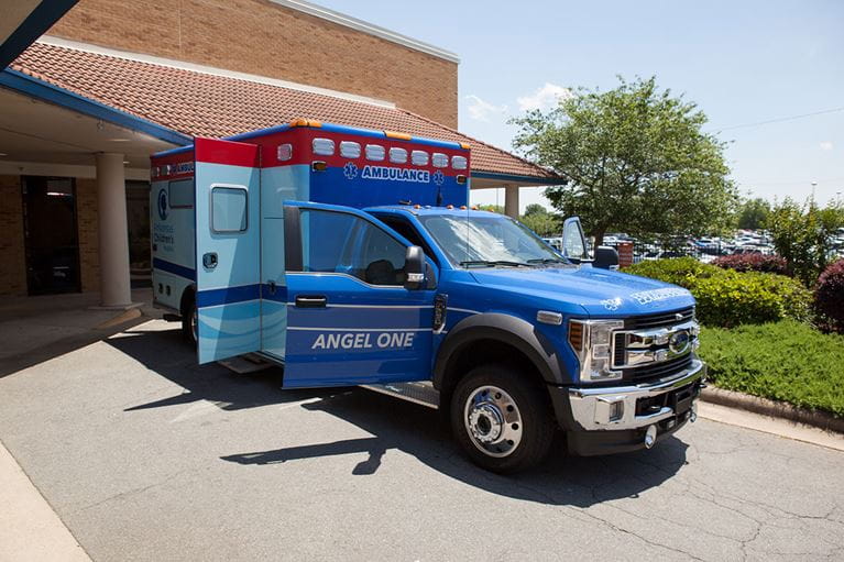 Angel One Ambulance.