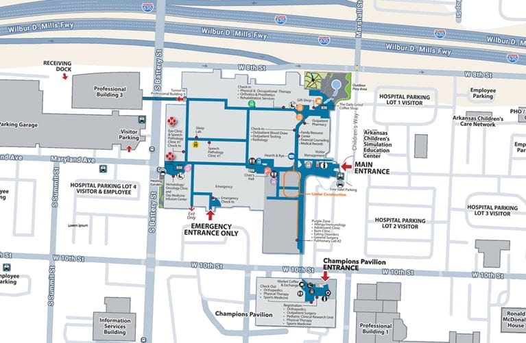 ACH Campus map thumbnail
