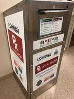 Medication disposal bin