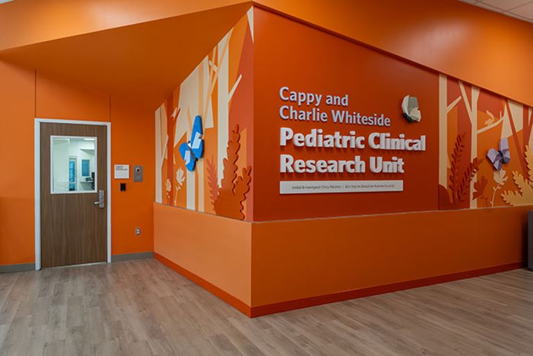 Cappy and Charlie Whiteside Pediatric Clinical Research Unit