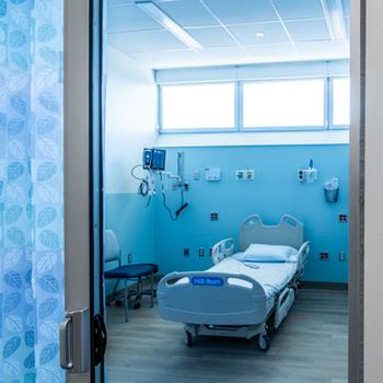 Rendering of PCRU Treatment room.