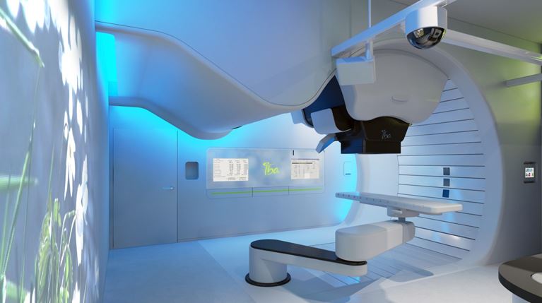 Proton Therapy medical equipment.